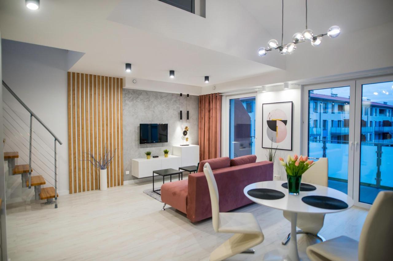 Nowoczesny Apartament Na Warmii I Mazurach Z Garazem Biskupiec  Exteriör bild