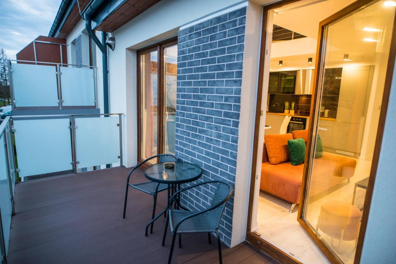 Nowoczesny Apartament Na Warmii I Mazurach Z Garazem Biskupiec  Exteriör bild
