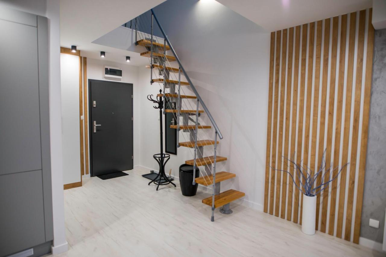 Nowoczesny Apartament Na Warmii I Mazurach Z Garazem Biskupiec  Exteriör bild